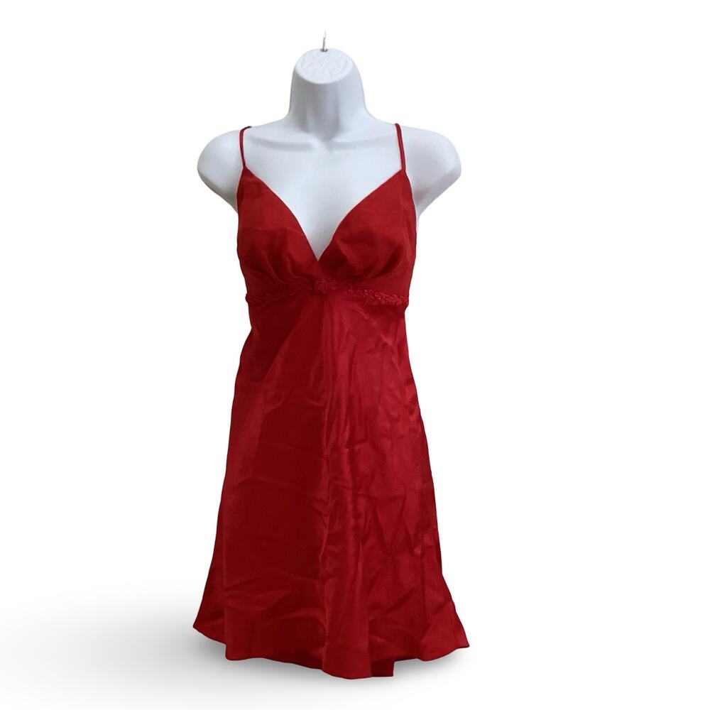 Vintage Dentelle Satin Chemise